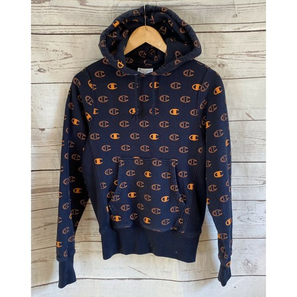 Champion LIFE Reverse Weave Hoodie Sweatshirt Mens Tossed C Heavy Cotton - Picture 1 of 6
